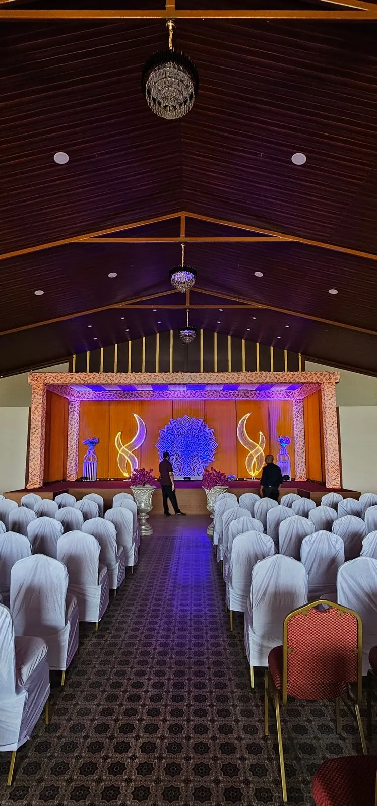 Banquet hall at Hotel Taste of Karad