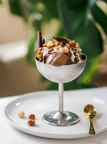 Chocolate sundae