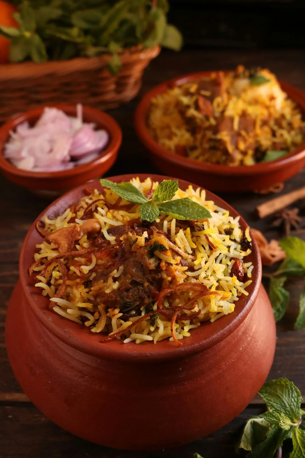 Handi Mutton Biryani