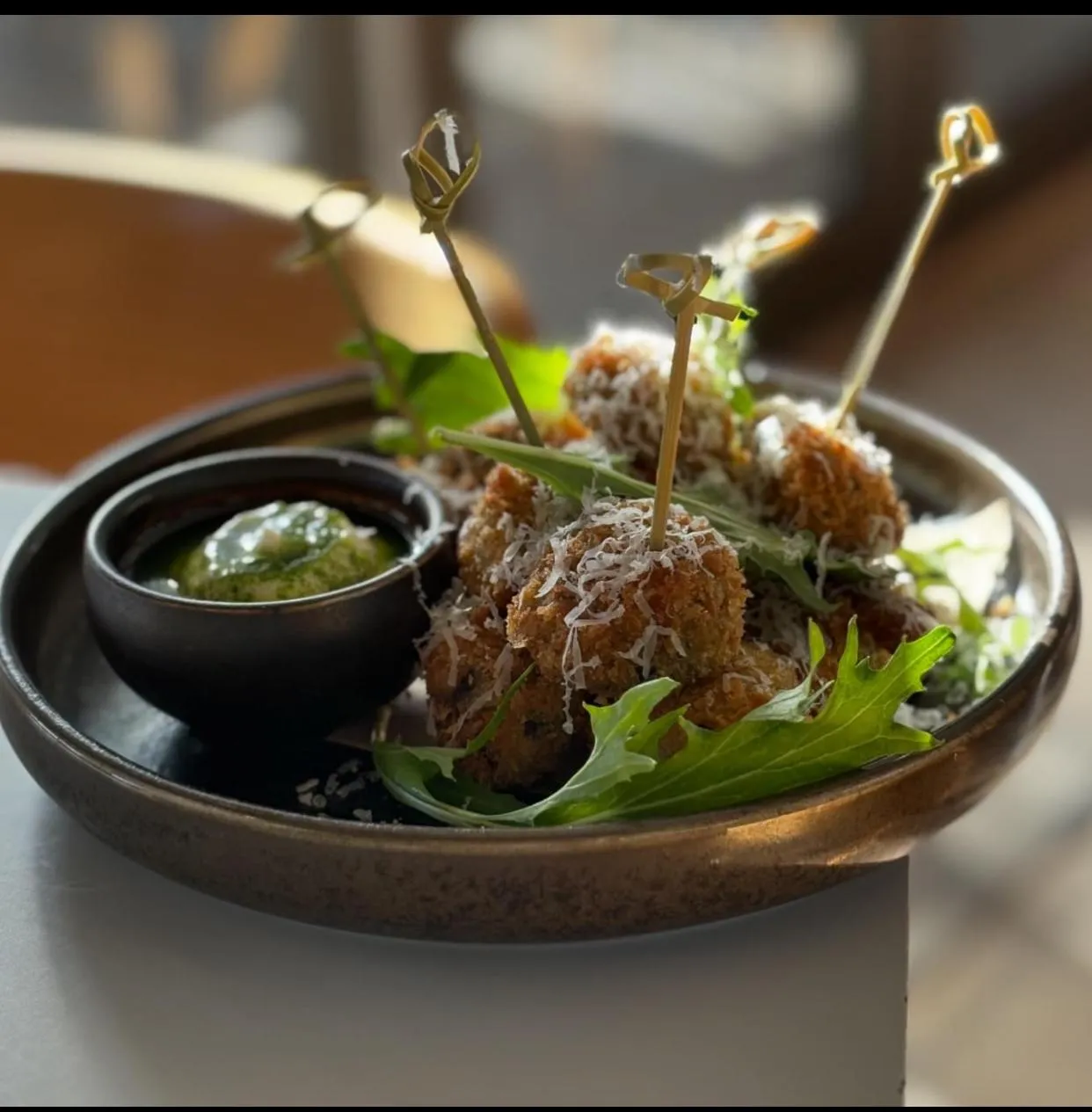 Crisp tandoor-style starter at Hotel Taste of Karad